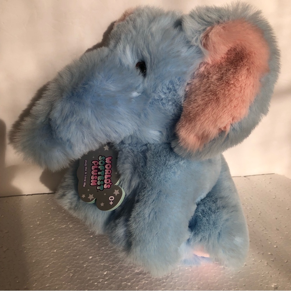 Beverly Hills Teddy Bear Co WORLDS SOFTEST PLUSH Stuffed Animal Pastel E…